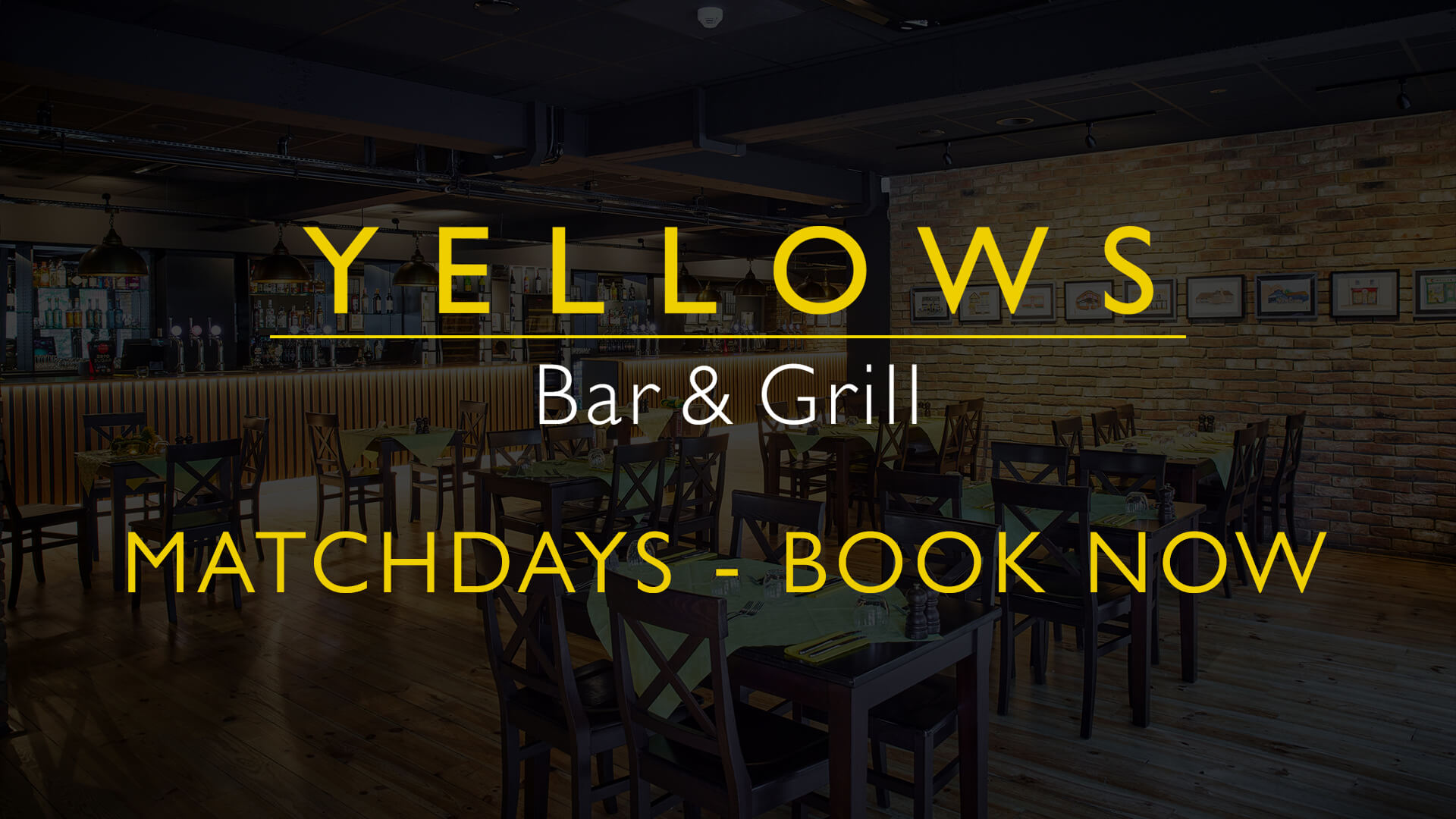 Yellows Bar and Grill. Book now